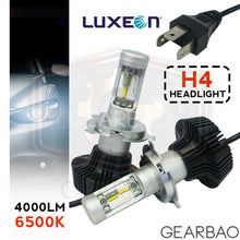 Load image into Gallery viewer, Car Headlight-LUXEON ZES-H4-Car LED Headlight Kit-4000LM 6500K