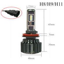 Load image into Gallery viewer, Car Headlight-TURBO LED T6 [H11/H8/H9]-Hi/Lo Beam 30W EMC 8-48V 6000K