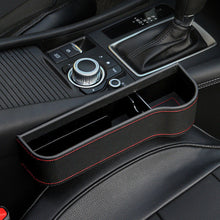 Load image into Gallery viewer, Car Seat Slit Gap Storage Boxes Catcher Box Pocket Organizer Phone Cup Holder