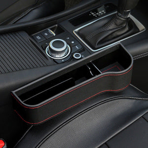 Car Seat Slit Gap Storage Boxes Catcher Box Pocket Organizer Phone Cup Holder