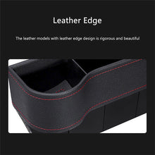 Load image into Gallery viewer, Car Seat Slit Gap Storage Boxes Catcher Box Pocket Organizer Phone Cup Holder
