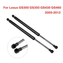Load image into Gallery viewer, Front Engine Hood &amp; Rear Trunk Tailgate Lift Supports Gas Spring Struts Shocks Bars For Lexus GS300 GS350 GS430 GS460 2005-2012