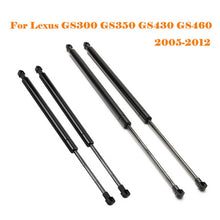 Load image into Gallery viewer, Front Engine Hood &amp; Rear Trunk Tailgate Lift Supports Gas Spring Struts Shocks Bars For Lexus GS300 GS350 GS430 GS460 2005-2012